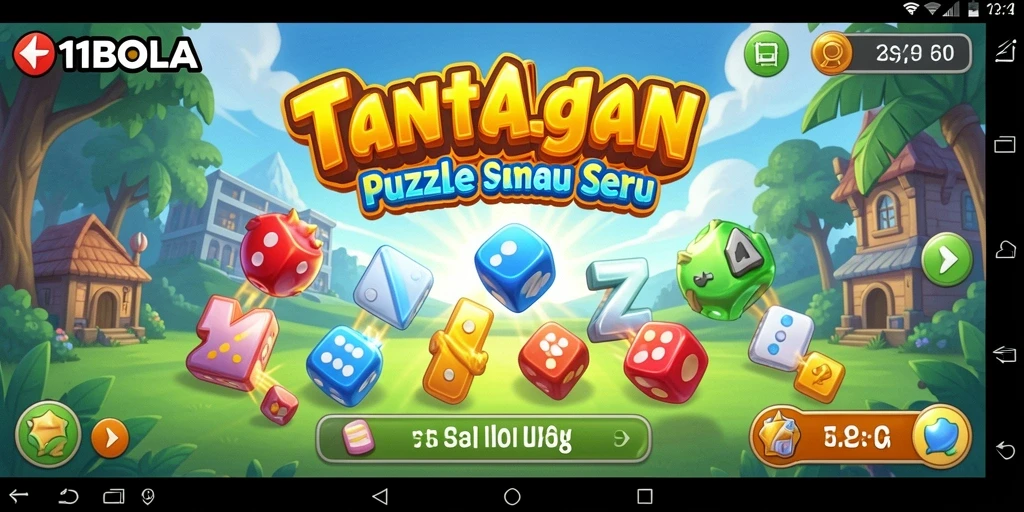 Screenshot gameplay 11BOLA menunjukkan tantangan puzzle yang menyenangkan.