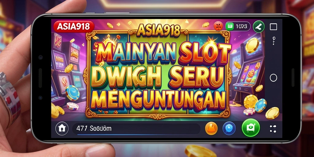 Tampilan permainan Slot yang memukau di ASIA918.