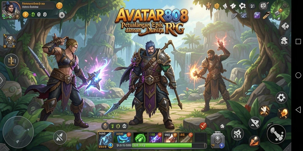Gameplay seru di dunia fantasi <strong>AVATAR808</strong>.