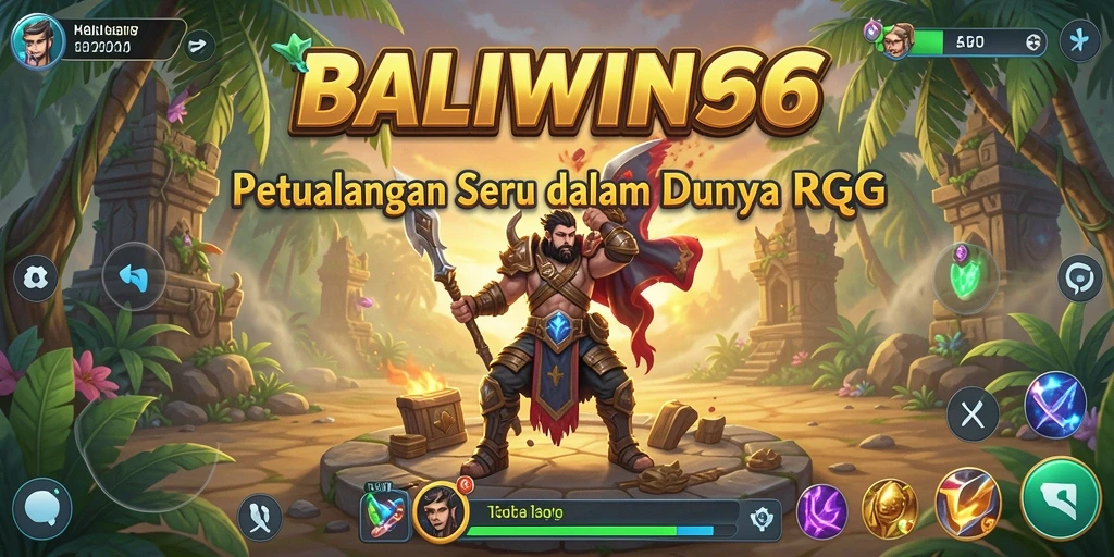 Tampilan gameplay mendebarkan di BALIWIN66 dengan pertarungan seru.