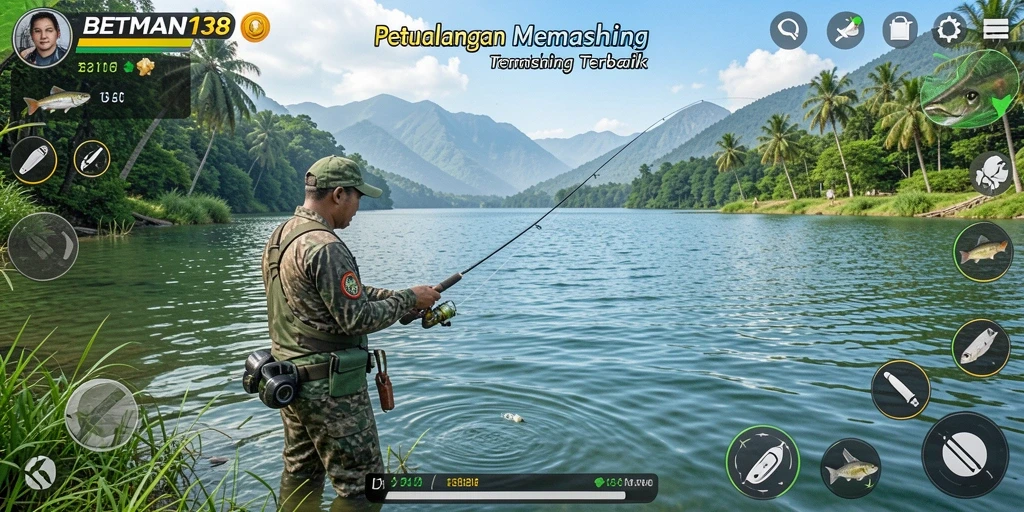 Gameplay BETMAN138 yang menyenangkan dengan pengalaman memancing inspiratif.