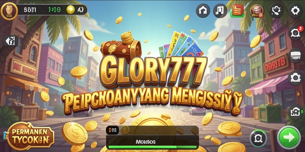 Tampilan gameplay menarik dari GLORY777 yang penuh strategi.