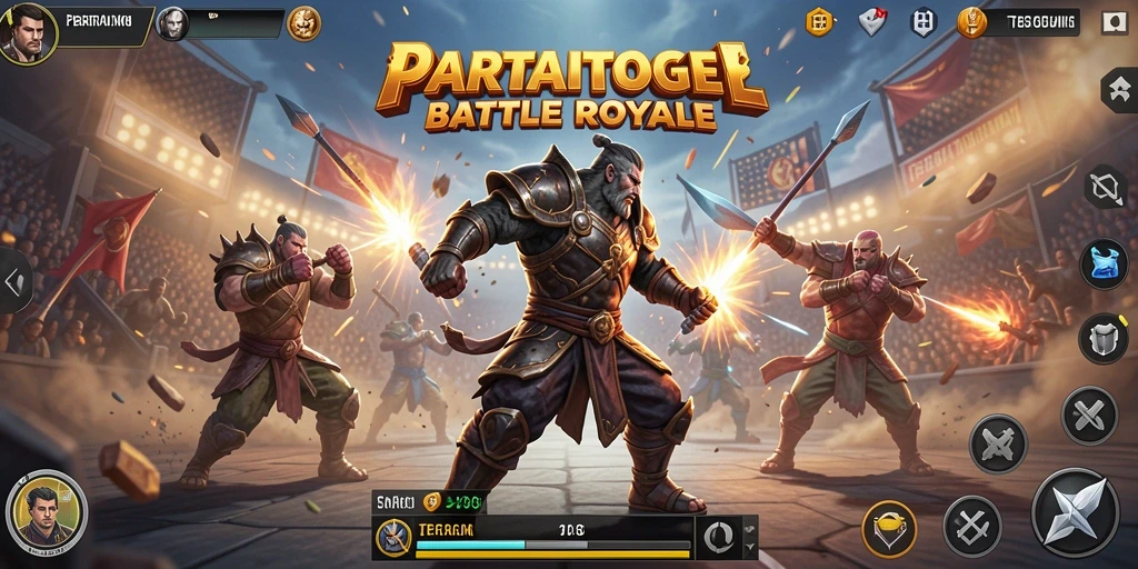 Screenshot gameplay PARTAITOGEL yang mendebarkan.